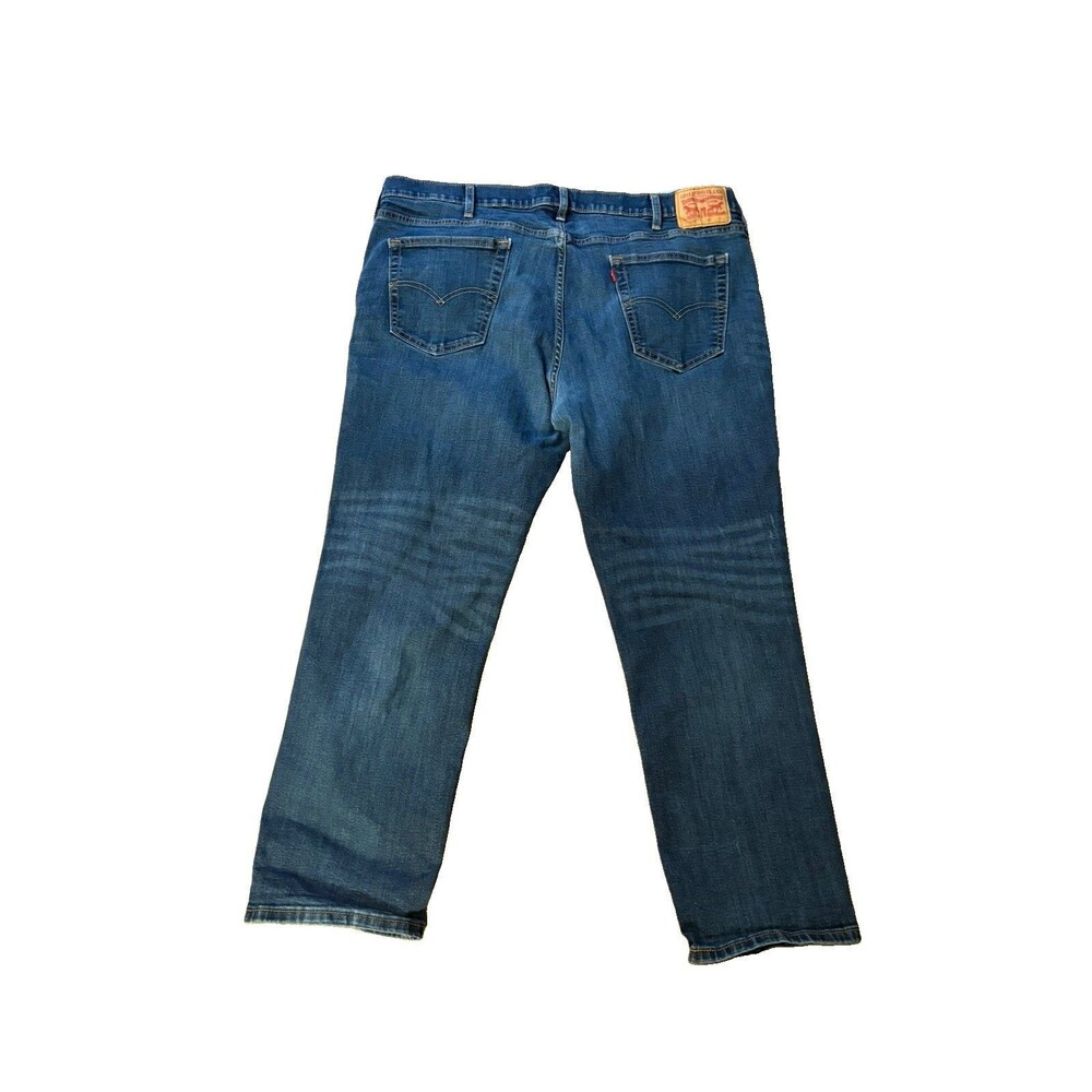 Levi's 541 Athletic Taper Jeans Mens 44x32 Blue Stretch Denim Excellent
